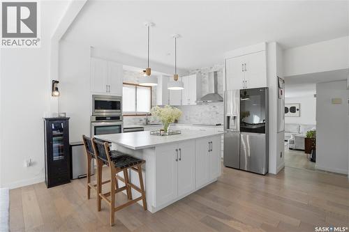 339 Stechishin Way, Saskatoon, SK - Indoor Photo Showing Kitchen With Upgraded Kitchen