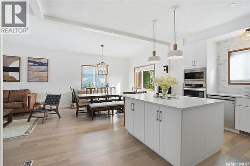 339 Stechishin Way, Saskatoon, SK - Indoor Photo Showing Kitchen With Upgraded Kitchen
