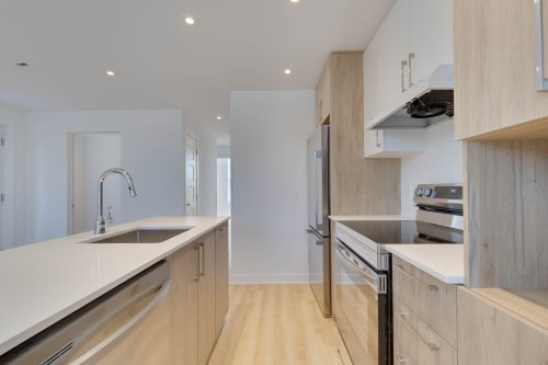 Cuisine - 7123 Av. Querbes, Montréal (Villeray/Saint-Michel/Parc-Extension), QC - Indoor Photo Showing Kitchen With Upgraded Kitchen