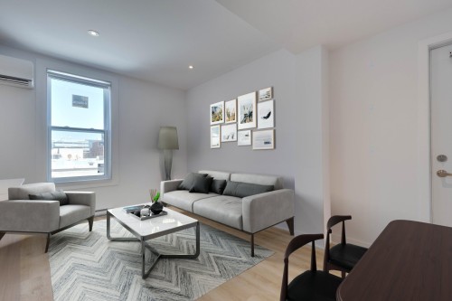 Salon - 7123 Av. Querbes, Montréal (Villeray/Saint-Michel/Parc-Extension), QC - Indoor Photo Showing Living Room