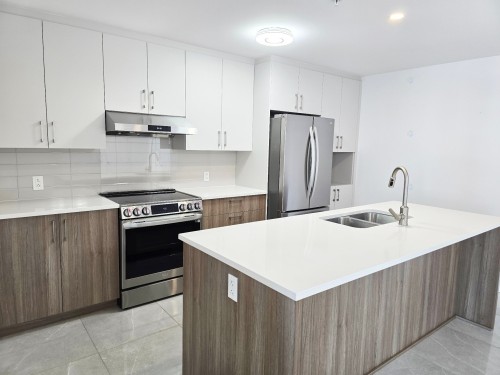 Cuisine - 609-248 Boul. Hymus, Pointe-Claire, QC - Indoor Photo Showing Kitchen With Double Sink With Upgraded Kitchen