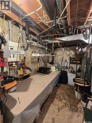 104 Elk Road, Crooked Lake, SK - Indoor Photo Showing Basement