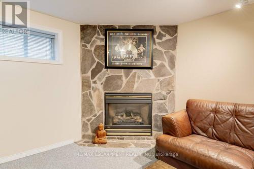 275 Montrose Avenue, Hamilton, ON - Indoor Photo Showing Living Room With Fireplace