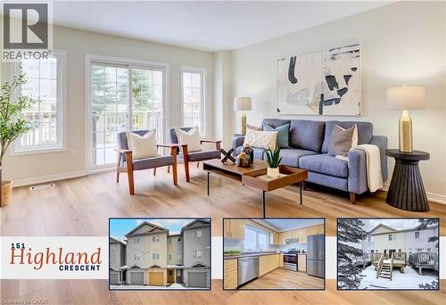 151 Highland Crescent, Kitchener, ON - Indoor Photo Showing Living Room