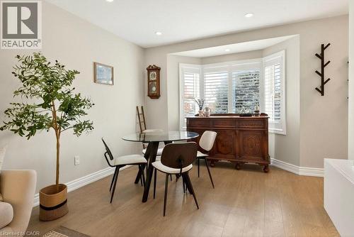 Dining space featuring light wood-style floors and recessed lighting - 237 East 32Nd Street, Hamilton, ON - Indoor Photo Showing Dining Room