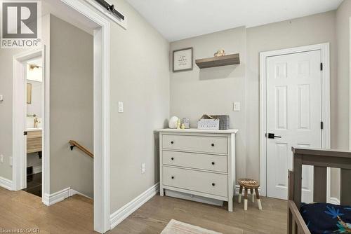 Hall featuring an upstairs landing and light wood-style flooring - 237 East 32Nd Street, Hamilton, ON - Indoor