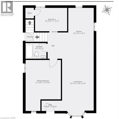 View of room layout - 237 East 32Nd Street, Hamilton, ON - Other