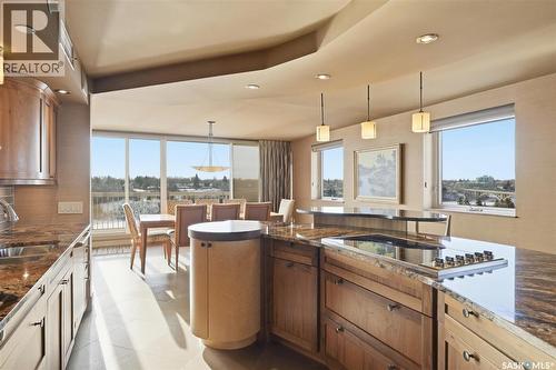 1001 730 Spadina Crescent E, Saskatoon, SK - Indoor Photo Showing Kitchen