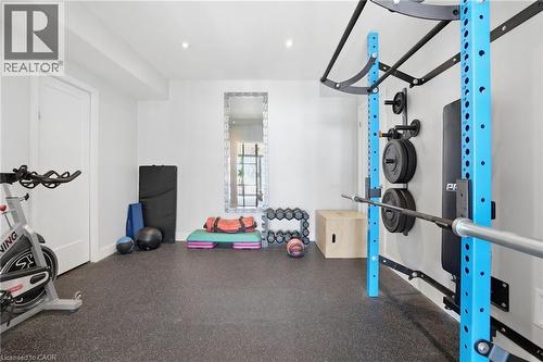 868 Danforth Place, Burlington, ON - Indoor Photo Showing Gym Room