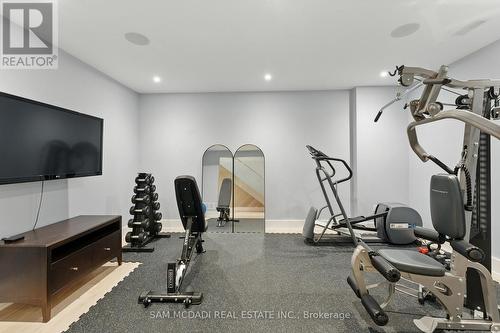 1112 Caldwell Avenue, Mississauga, ON - Indoor Photo Showing Gym Room