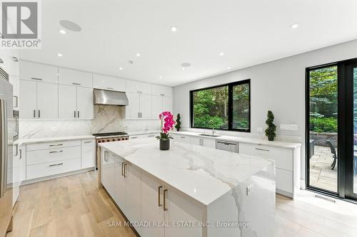 1112 Caldwell Avenue, Mississauga, ON - Indoor Photo Showing Kitchen With Upgraded Kitchen