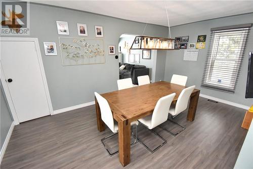 47 Second Ave, Coniston, ON - Indoor Photo Showing Dining Room
