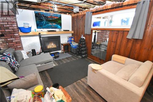 47 Second Ave, Coniston, ON - Indoor With Fireplace