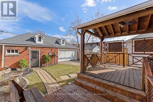 370 Paling Avenue, Hamilton, ON - Outdoor With Deck Patio Veranda With Exterior