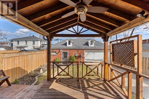 370 Paling Avenue, Hamilton, ON - Outdoor With Deck Patio Veranda With Exterior