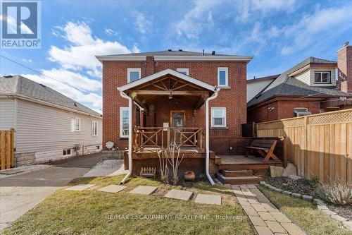 370 Paling Avenue, Hamilton, ON - Outdoor With Deck Patio Veranda
