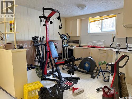 110 Hatton Avenue E, Melfort, SK - Indoor Photo Showing Gym Room