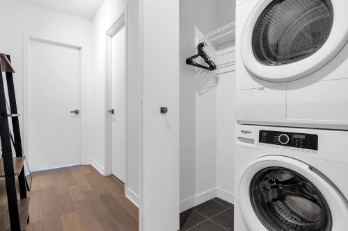 Laundry - 503-1160 Rue Mackay, Montréal (Ville-Marie), QC - Indoor Photo Showing Laundry Room