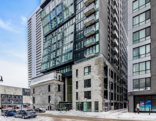 Front of Structure - 503-1160 Rue Mackay, Montréal (Ville-Marie), QC - Outdoor With Facade