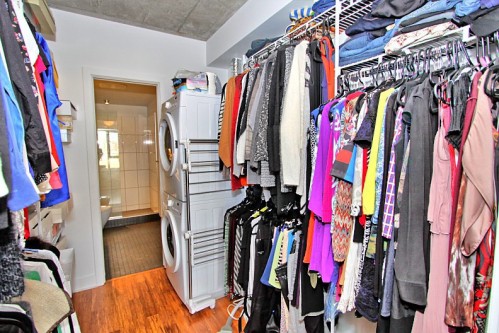 Penderie (Walk-in) - 607-288 Rue Ann, Montréal (Le Sud-Ouest), QC - Indoor With Storage