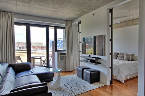 Salon - 607-288 Rue Ann, Montréal (Le Sud-Ouest), QC - Indoor