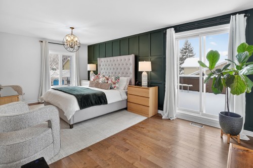 Chambre à coucher principale - 1745 Rue Socrate, Brossard, QC - Indoor Photo Showing Bedroom