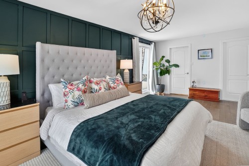 Chambre à coucher principale - 1745 Rue Socrate, Brossard, QC - Indoor Photo Showing Bedroom