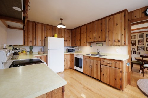 Cuisine - 113 Ch. Ross, Wentworth, QC - Indoor Photo Showing Kitchen With Double Sink