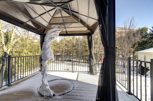 Garden - 8 Rue De La Seine, Candiac, QC - Outdoor With Deck Patio Veranda With Exterior