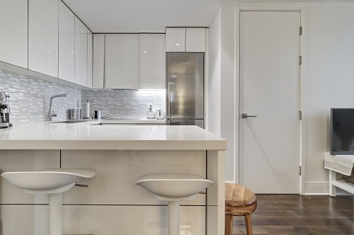 Kitchen - 2009-1188 Av. Union, Montréal (Ville-Marie), QC - Indoor Photo Showing Kitchen With Upgraded Kitchen