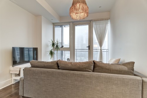 Living Room - 2009-1188 Av. Union, Montréal (Ville-Marie), QC - Indoor Photo Showing Bedroom