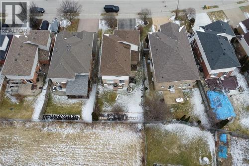 Aerial perspective of suburban area - 142 Hawkswood Trail, Hamilton, ON - Outdoor