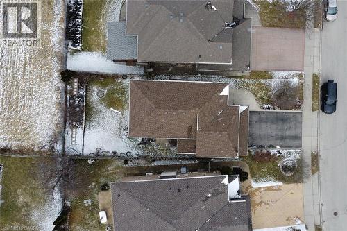 Drone / aerial view - 142 Hawkswood Trail, Hamilton, ON - Outdoor
