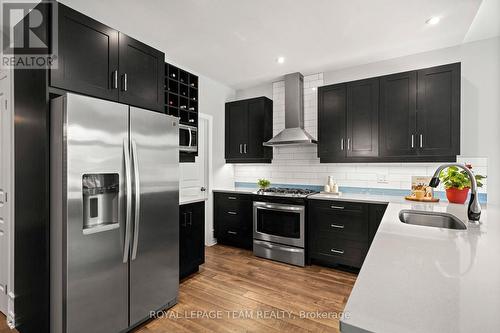 337 Sugar Pine Crescent, Ottawa, ON - Indoor Photo Showing Kitchen With Upgraded Kitchen