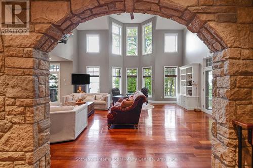 190 Melissa Lane, Tiny, ON - Indoor Photo Showing Living Room With Fireplace