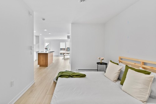 Bedroom - 207-110 Rue De Joliette, Bromont, QC - Indoor Photo Showing Bedroom