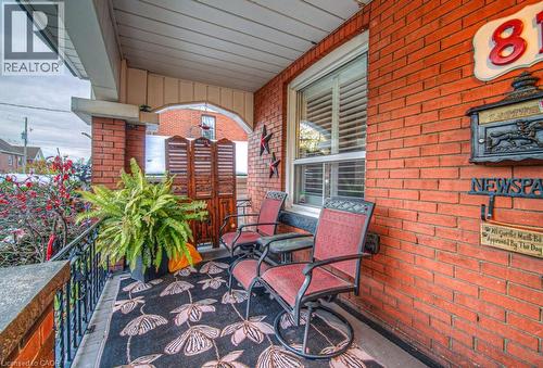 View of covered porch - 81 Beechwood Avenue, Hamilton, ON - Outdoor With Deck Patio Veranda With Exterior