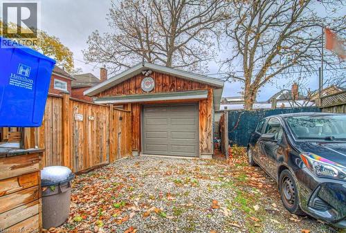 View of detached garage - 81 Beechwood Avenue, Hamilton, ON - Outdoor