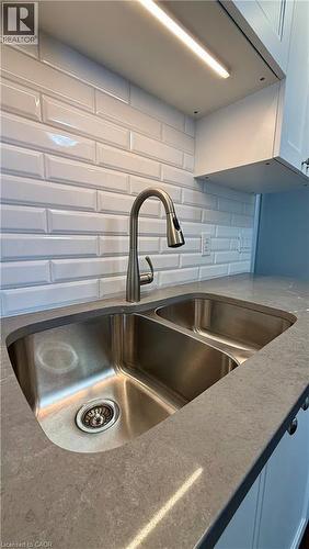Kitchen - 162 Ninth Avenue, Kitchener, ON - Indoor Photo Showing Kitchen With Double Sink