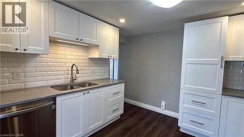 Kitchen - 162 Ninth Avenue, Kitchener, ON - Indoor Photo Showing Kitchen With Double Sink