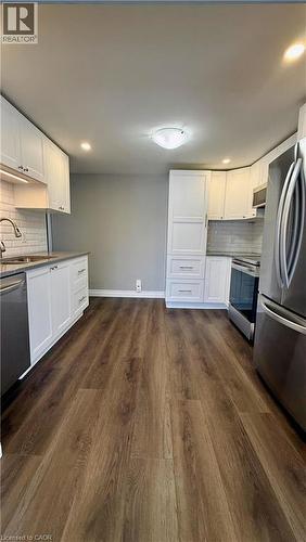 Kitchen - 162 Ninth Avenue, Kitchener, ON - Indoor Photo Showing Kitchen With Stainless Steel Kitchen