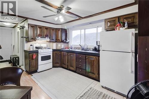 Staged photo - 44 Ashley Street, Hamilton, ON - Indoor Photo Showing Kitchen