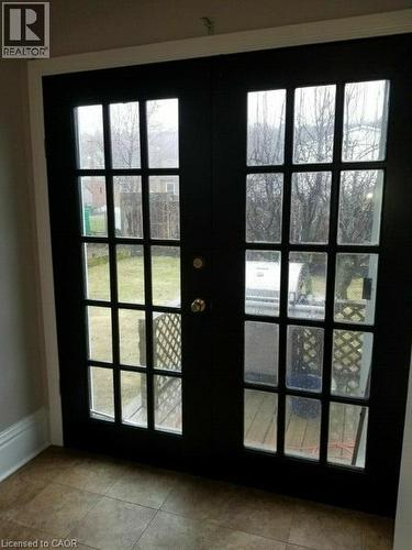 Doorway to outside featuring french doors - 170 Stewartdale Avenue, Hamilton, ON - Indoor Photo Showing Other Room