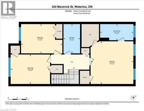 Main floor plan - 324 Maverick Street, Waterloo, ON 