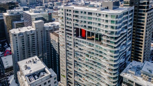 Façade - 1903-405 Rue De La Concorde, Montréal (Ville-Marie), QC - Outdoor With Balcony