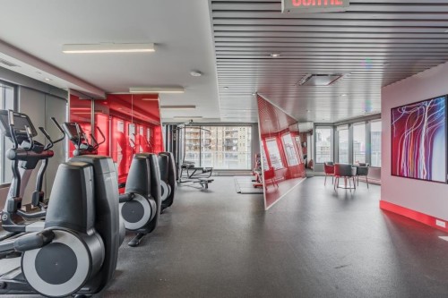 Salle d'exercice - 1903-405 Rue De La Concorde, Montréal (Ville-Marie), QC - Indoor Photo Showing Gym Room