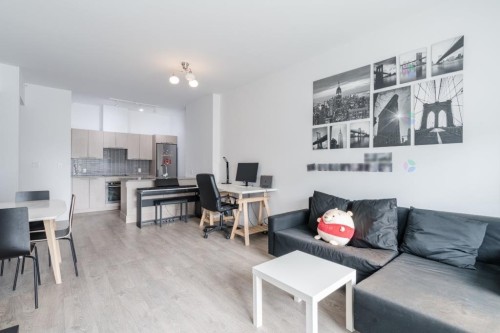 Salon - 1903-405 Rue De La Concorde, Montréal (Ville-Marie), QC - Indoor Photo Showing Living Room