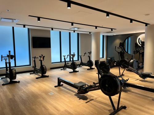 Exercise Room - 601-505 Rue De L'Escale, Brossard, QC - Indoor Photo Showing Gym Room