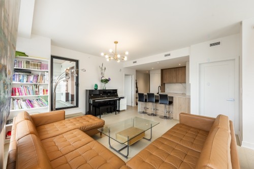 Salon - 206-399 Rue De La Rotonde, Montréal (Verdun/Île-Des-Soeurs), QC - Indoor Photo Showing Living Room