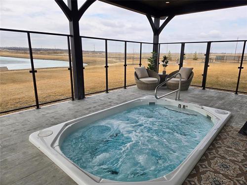 61 Prairie Oaks Drive, Mitchell, MB -  With In Ground Pool With View